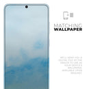 Subtle Green & Blue Watercolor V2 - Premium Vinyl Skin Decal for Samsung Galaxy S25 Ultra, S24, S23, S22 & All Galaxy S Models