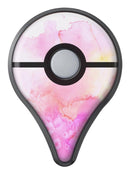 Subtle Pink 2 Absorbed Watercolor Texture Pokémon GO Plus Vinyl Protective Decal Skin Kit