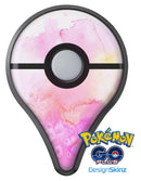 Subtle Pink 2 Absorbed Watercolor Texture Pokémon GO Plus Vinyl Protective Decal Skin Kit