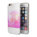 Subtle Pink 2 Absorbed Watercolor Texture iPhone 6/6s or 6/6s Plus 2-Piece Hybrid INK-Fuzed Case