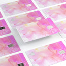 Subtle Pink 2 Absorbed Watercolor Texture - Premium Protective Decal Skin-Kit for the Apple Credit Card