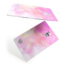 Subtle Pink 2 Absorbed Watercolor Texture - Premium Protective Decal Skin-Kit for the Apple Credit Card