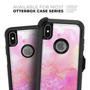 Subtle Pink 2 Absorbed Watercolor Texture - Skin Kit for the iPhone OtterBox Cases