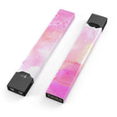 Subtle Pink 2 Absorbed Watercolor Texture - Premium Decal Protective Skin-Wrap Sticker compatible with the Juul Labs vaping device