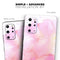 Subtle Pink 2 Absorbed Watercolor Texture - Skin-Kit for the Samsung Galaxy S-Series S20, S20 Plus, S20 Ultra , S10 & others (All Galaxy Devices Available)