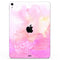 Subtle Pink 2 Absorbed Watercolor Texture - Full Body Skin Decal for the Apple iPad Pro 12.9", 11", 10.5", 9.7", Air or Mini (All Models Available)