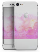 Subtle Pink 2 Absorbed Watercolor Texture - Skin-kit for the iPhone 8 or 8 Plus
