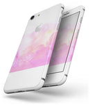 Subtle Pink 2 Absorbed Watercolor Texture - Skin-kit for the iPhone 8 or 8 Plus