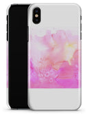 Subtle Pink 2 Absorbed Watercolor Texture - iPhone X Clipit Case