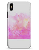 Subtle Pink 2 Absorbed Watercolor Texture - iPhone X Clipit Case