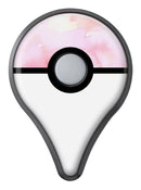 Subtle Pink Absorbed Watercolor Texture Pokémon GO Plus Vinyl Protective Decal Skin Kit