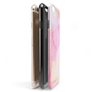 Subtle Pink Absorbed Watercolor Texture iPhone 6/6s or 6/6s Plus 2-Piece Hybrid INK-Fuzed Case