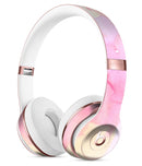 Subtle Pink Absorbed Watercolor Texture Full-Body Skin Kit for the Beats by Dre Solo 3 Wireless Headphones