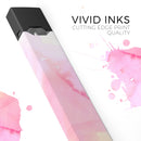 Subtle Pink Absorbed Watercolor Texture - Premium Decal Protective Skin-Wrap Sticker compatible with the Juul Labs vaping device
