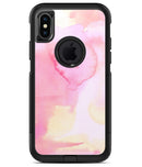 Subtle Pink Absorbed Watercolor Texture - iPhone X OtterBox Case & Skin Kits