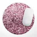 Subtle Pink Glimmer// WaterProof Rubber Foam Backed Anti-Slip Mouse Pad for Home Work Office or Gaming Computer Desk