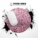 Subtle Pink Glimmer// WaterProof Rubber Foam Backed Anti-Slip Mouse Pad for Home Work Office or Gaming Computer Desk