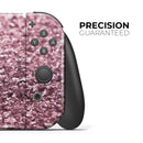 Subtle Pink Glimmer // Skin Decal Wrap Kit for Nintendo Switch Console & Dock, Joy-Cons, Pro Controller, Lite, 3DS XL, 2DS XL, DSi, or Wii - Vinyl Skin Wrap for Nintendo Switch 2, OLED, Lite, Pro Controller, Wii & Classic Handhelds