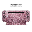 Subtle Pink Glimmer // Skin Decal Wrap Kit for Nintendo Switch Console & Dock, Joy-Cons, Pro Controller, Lite, 3DS XL, 2DS XL, DSi, or Wii - Vinyl Skin Wrap for Nintendo Switch 2, OLED, Lite, Pro Controller, Wii & Classic Handhelds