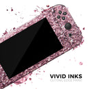 Subtle Pink Glimmer // Skin Decal Wrap Kit for Nintendo Switch Console & Dock, Joy-Cons, Pro Controller, Lite, 3DS XL, 2DS XL, DSi, or Wii - Vinyl Skin Wrap for Nintendo Switch 2, OLED, Lite, Pro Controller, Wii & Classic Handhelds