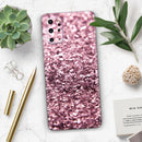 Subtle Pink Glimmer - Premium Vinyl Skin Decal for Samsung Galaxy S25 Ultra, S24, S23, S22 & All Galaxy S Models