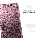 Subtle Pink Glimmer - Protective Skin Wrap & Decal – Compatible with iPhone SE to iPhone 17 Pro Max (All Models)