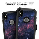 Subtle Pink Glowing Space - Skin Kit for the iPhone OtterBox Cases