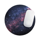 Subtle Pink Glowing Space// WaterProof Rubber Foam Backed Anti-Slip Mouse Pad for Home Work Office or Gaming Computer Desk