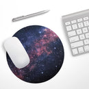 Subtle Pink Glowing Space// WaterProof Rubber Foam Backed Anti-Slip Mouse Pad for Home Work Office or Gaming Computer Desk