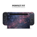 Subtle Pink Glowing Space // Skin Decal Wrap Kit for Nintendo Switch Console & Dock, Joy-Cons, Pro Controller, Lite, 3DS XL, 2DS XL, DSi, or Wii - Vinyl Skin Wrap for Nintendo Switch 2, OLED, Lite, Pro Controller, Wii & Classic Handhelds