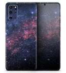 Subtle Pink Glowing Space - Premium Vinyl Skin Decal for Samsung Galaxy S25 Ultra, S24, S23, S22 & All Galaxy S Models