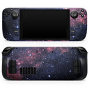 Subtle Pink Glowing Space // Vinyl Skin Wrap for Steam Deck OLED & Steam Deck (LCD) — Soft Matte or Ultra Gloss