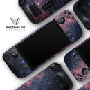 Subtle Pink Glowing Space // Vinyl Skin Wrap for Steam Deck OLED & Steam Deck (LCD) — Soft Matte or Ultra Gloss