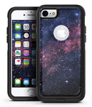 Subtle Pink Glowing Space - iPhone 7 or 7 Plus Commuter Case Skin Kit