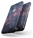 Subtle Pink Glowing Space - Skin-kit for the iPhone 8 or 8 Plus