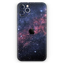 Subtle Pink Glowing Space - Protective Skin Wrap & Decal – Compatible with iPhone SE to iPhone 17 Pro Max (All Models)