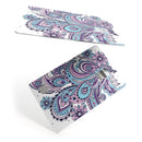 Subtle Pink and Blue Vector Sprout - Premium Protective Decal Skin-Kit for the Apple Credit Card