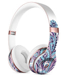 Subtle Pink and Blue Vector Sprout Full-Body Skin Kit for the Beats by Dre Solo 3 Wireless Headphones