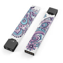 Subtle Pink and Blue Vector Sprout - Premium Decal Protective Skin-Wrap Sticker compatible with the Juul Labs vaping device