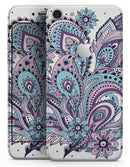 Subtle Pink and Blue Vector Sprout - Skin-kit for the iPhone 8 or 8 Plus