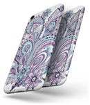 Subtle Pink and Blue Vector Sprout - Skin-kit for the iPhone 8 or 8 Plus