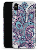 Subtle Pink and Blue Vector Sprout - iPhone X Clipit Case
