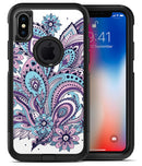 Subtle Pink and Blue Vector Sprout - iPhone X OtterBox Case & Skin Kits
