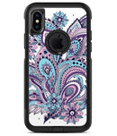 Subtle Pink and Blue Vector Sprout - iPhone X OtterBox Case & Skin Kits