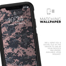 Subtle Pink and Gray Digital Camouflage - Skin Kit for the iPhone OtterBox Cases