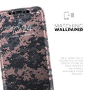 Subtle Pink and Gray Digital Camouflage - Protective Skin Wrap & Decal – Compatible with iPhone SE to iPhone 17 Pro Max (All Models)
