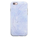 Subtle Purple Textured Marble iPhone 6/6s or 6/6s Plus 2-Piece Hybrid INK-Fuzed Case