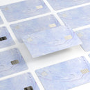 Subtle Purple Textured Marble - Premium Protective Decal Skin-Kit for the Apple Credit Card