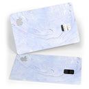 Subtle Purple Textured Marble - Premium Protective Decal Skin-Kit for the Apple Credit Card