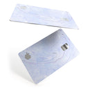Subtle Purple Textured Marble - Premium Protective Decal Skin-Kit for the Apple Credit Card